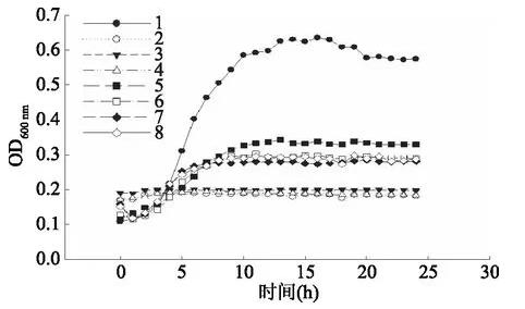 牛肉調(diào)味基料對(duì)大腸桿菌、乙型副傷寒沙門氏菌、金黃色葡萄球菌生長(zhǎng)的控制作用