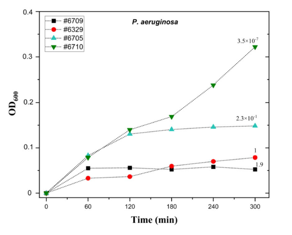 基于水凝膠的快速液體噬菌體敏感性測定，通過液體生長測定來測量細菌生長